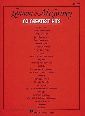 Lennon & McCartney - 60 Greatest Hits Flute Buch