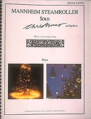 Mannheim Steamroller - Solo Christmas Klarinette und Klavier Buch