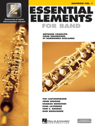Essential Elements for Band avec EEi Oboe Buch + Online-Audio