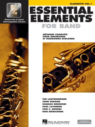 Essential Elements for Band avec EEi Clarinet Buch + Online-Audio