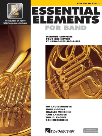 Essential Elements for Band avec EEi Horn Buch + Online-Audio