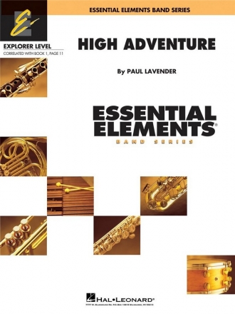 Paul Lavender, High Adventure Concert Band Partitur