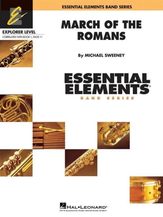 Michael Sweeney, March of the Romans Concert Band Partitur + Stimmen