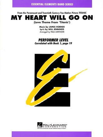 James Horner_Will Jennings, My Heart Will Go On (Love Theme From Titan Concert Band Partitur