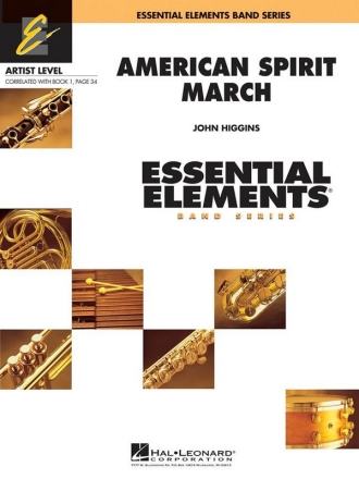 John Higgins, American Spirit March Concert Band Partitur