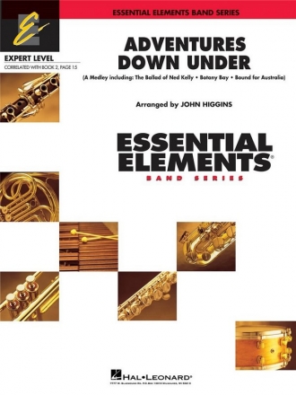 John Higgins, Adventures Down Under Concert Band Partitur