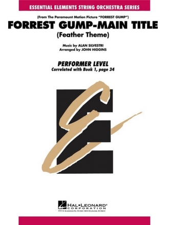 Forrest Gump Main Title (Feather Theme) for orchestra score
