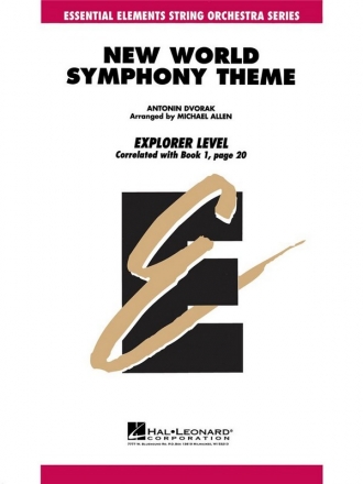 Antonn Dvork, Theme from New World Symphony Orchestra Partitur