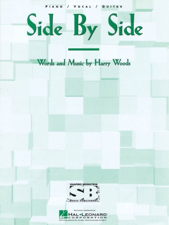 Side By Side Piano, Vocal and Guitar Buch