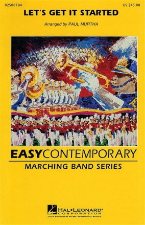 Let's Get It Started Marching Band Partitur
