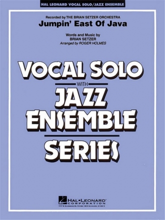Brian Setzer, Jumpin' East of Java Vocal Solo and Jazz Ensemble Partitur