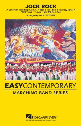 Jock Rock Marching Band Partitur + Stimmen