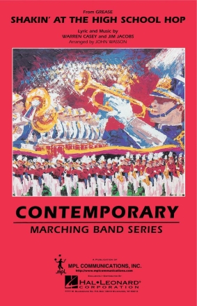 Shakin' At The High School Hop Marching Band Partitur + Stimmen