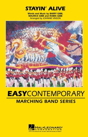 Stayin Alive Marching Band Partitur + Stimmen