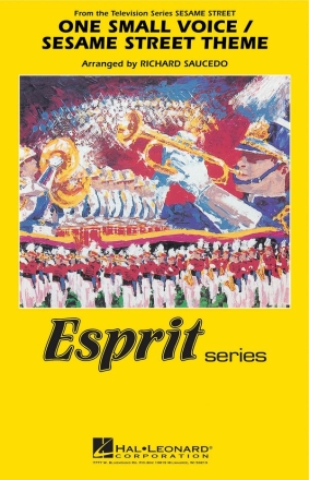 One Small Voice Sesame Street Theme Marching Band Partitur + Stimmen