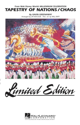 Gavin Greenaway, Tapestry of National/Chaos Marching Band Partitur + Stimmen