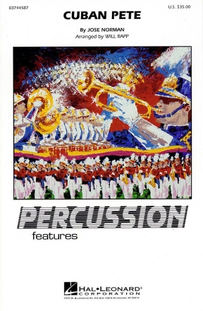 Jose Norman, Cuban Pete Percussion Feature Percussionensemble Partitur + Stimmen