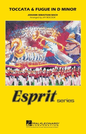 Johann Sebastian Bach, Toccata and Fugue in D Minor Marching Band Partitur + Stimmen