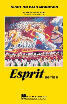 Modest Mussorgsky, Night on Bald Mountain Marching Band Partitur + Stimmen