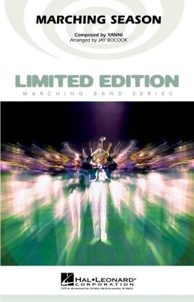 Yanni, Marching Season Marching Band Partitur + Stimmen