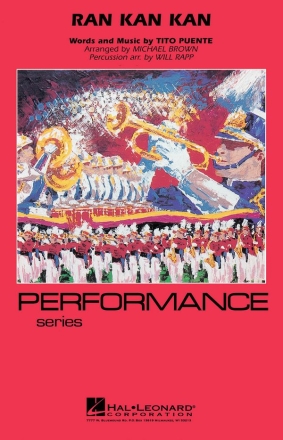 Tito Puente, Ran Kan Kan Marching Band Partitur + Stimmen
