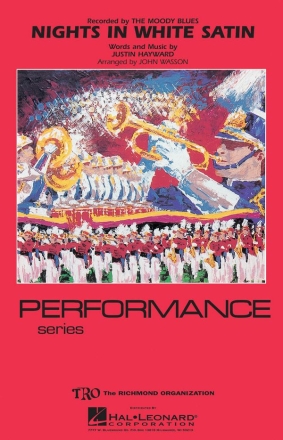 Justin Hayward, Nights in White Satin Marching Band Partitur + Stimmen