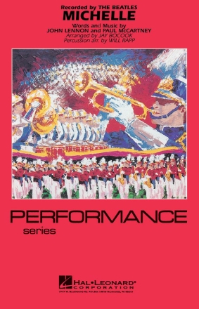 John Lennon_Paul McCartney, Michelle - Marching Band Marching Band Partitur + Stimmen