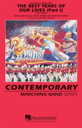 Best Years of Our Lives (from Shrek) Marching Band Partitur + Stimmen