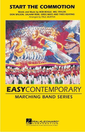 Start the Commotion Marching Band Partitur + Stimmen