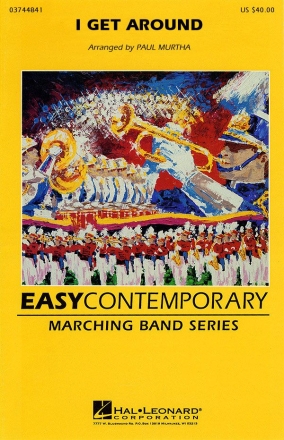 I Get Around for marching band full score