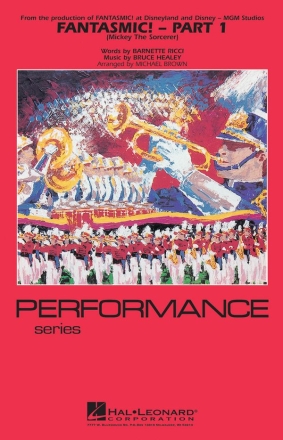 Fantasmic! - Part 1 (Mickey the Sorcerer) Marching Band Partitur + Stimmen