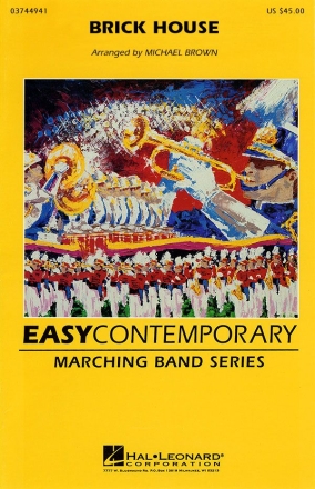 Brick House Marching Band Partitur + Stimmen