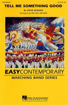 Stevie Wonder, Tell Me Something Good Marching Band Partitur + Stimmen