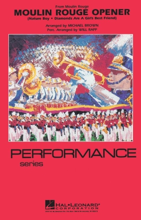 Moulin Rouge Opener Marching Band Partitur + Stimmen