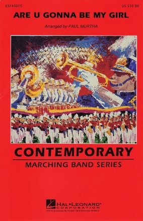 Are You Gonna Be My Girl Marching Band Partitur + Stimmen