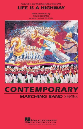 Tom Cochrane, Life Is a Highway Marching Band Partitur + Stimmen
