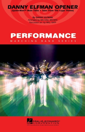 Danny Elfman, Danny Elfman Opener Marching Band Partitur + Stimmen