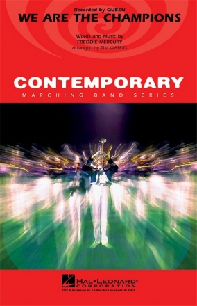 Freddie Mercury, We Are the Champions Marching Band Partitur