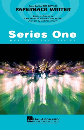 John Lennon_Paul McCartney, Paperback Writer Marching Band Partitur + Stimmen