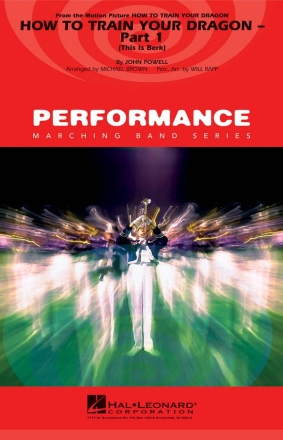 John Powell, How to Train Your Dragon - Part 1 Marching Band Partitur + Stimmen
