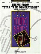 Star Trek: Generations, Theme From Concert Band Partitur + Stimmen