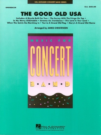 The Good Old USA Concert Band Partitur + Stimmen