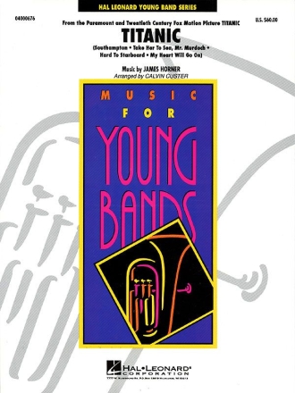 James Horner, Titanic (Medley) Concert Band Partitur