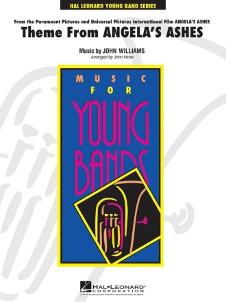John Williams, Theme from Angela's Ashes Concert Band Partitur + Stimmen