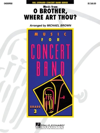 Music From O Brother, Where Art Thou ' Concert Band Partitur