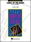 Carol Of The Night Concert Band Partitur