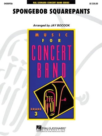 Spongebob Squarepants (Theme Song) Concert Band Partitur