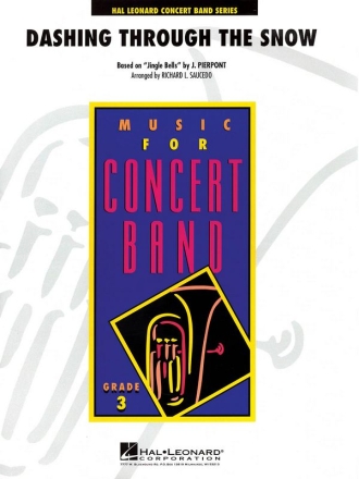 Dashing through the snow Concert Band Partitur + Stimmen