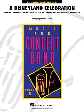 A Disneyland Celebration - Young Band Concert Band/Harmonie Partitur