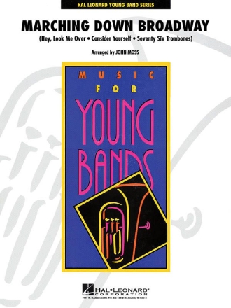 Marching Down Broadway Concert Band Partitur